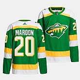 Men's Minnesota Wild #20 Patrick Maroon Green 2023-24 Stitched Jersey Dzhi,baseball caps,new era cap wholesale,wholesale hats